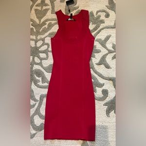 Red brand new miso dress.